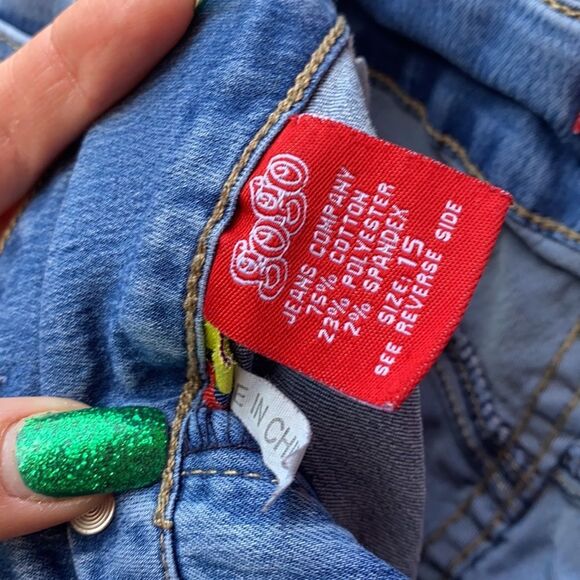 Colombian butt lifting shorts sz. 15 - Picture 2 of 3